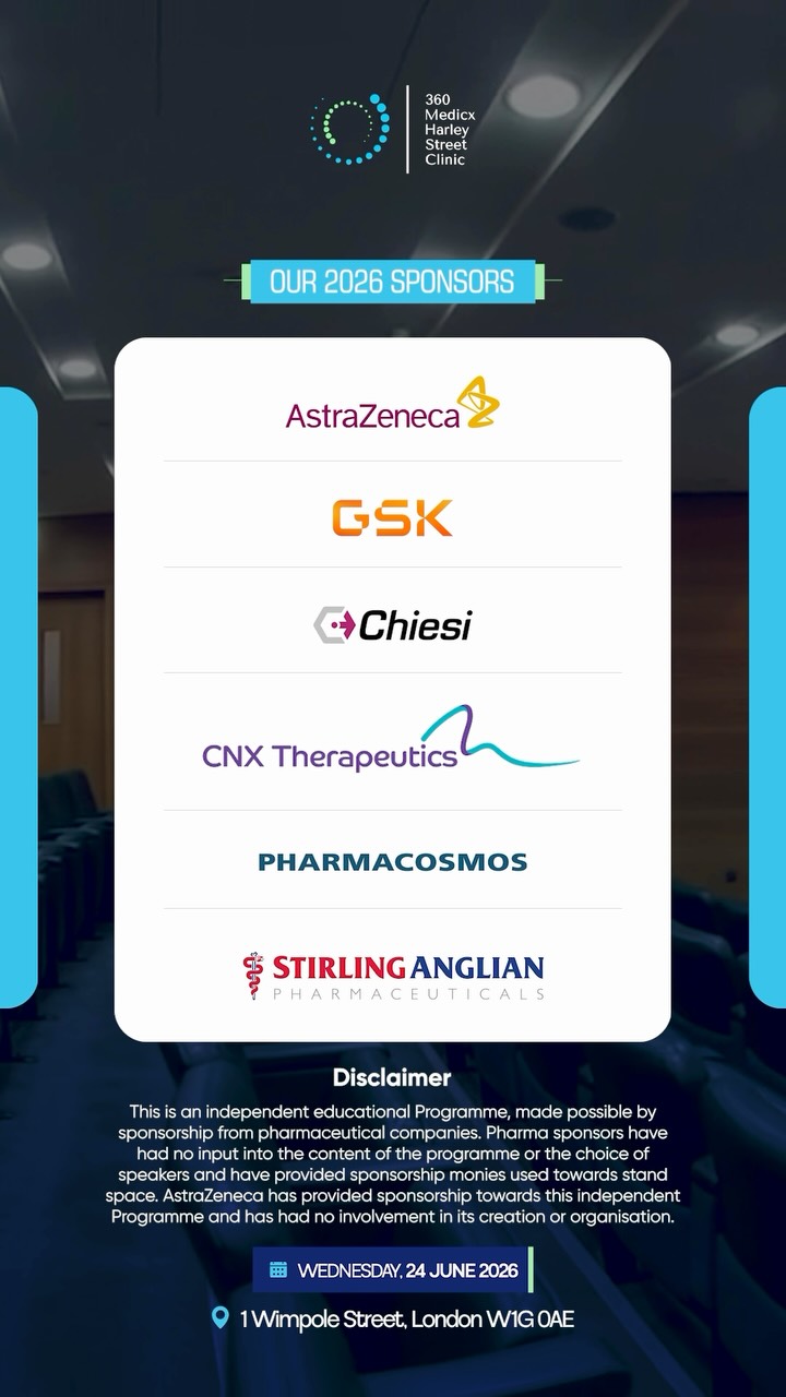 Just hours away and a few places remain. This is your final call 📣
With thanks to our 2026 sponsors: AstraZeneca, GSK,