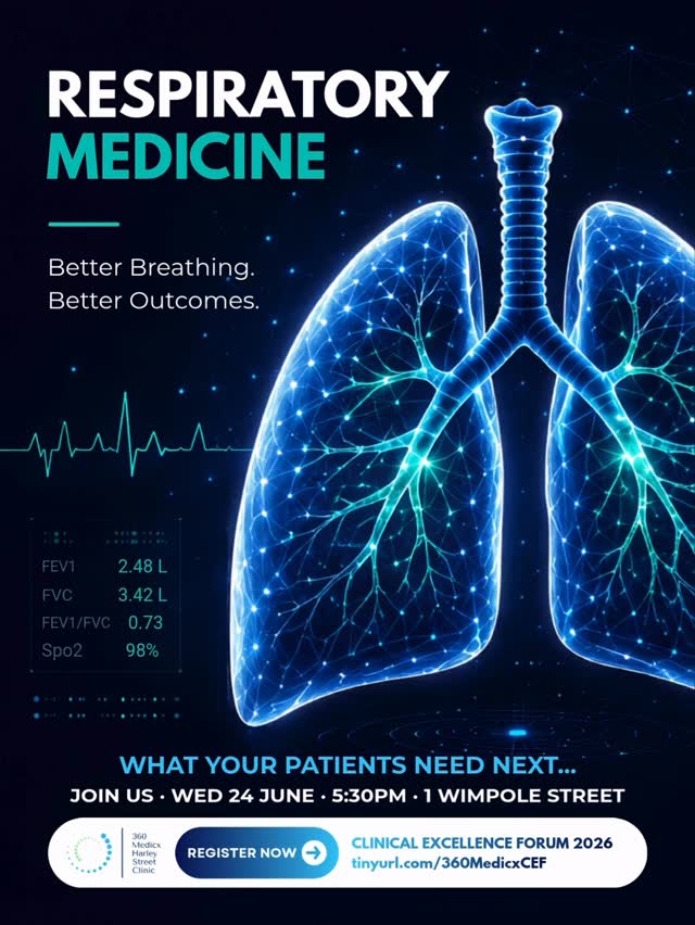 Better breathing. Better outcomes. 🫁
Respiratory medicine is moving fast, and your patients are counting on what comes