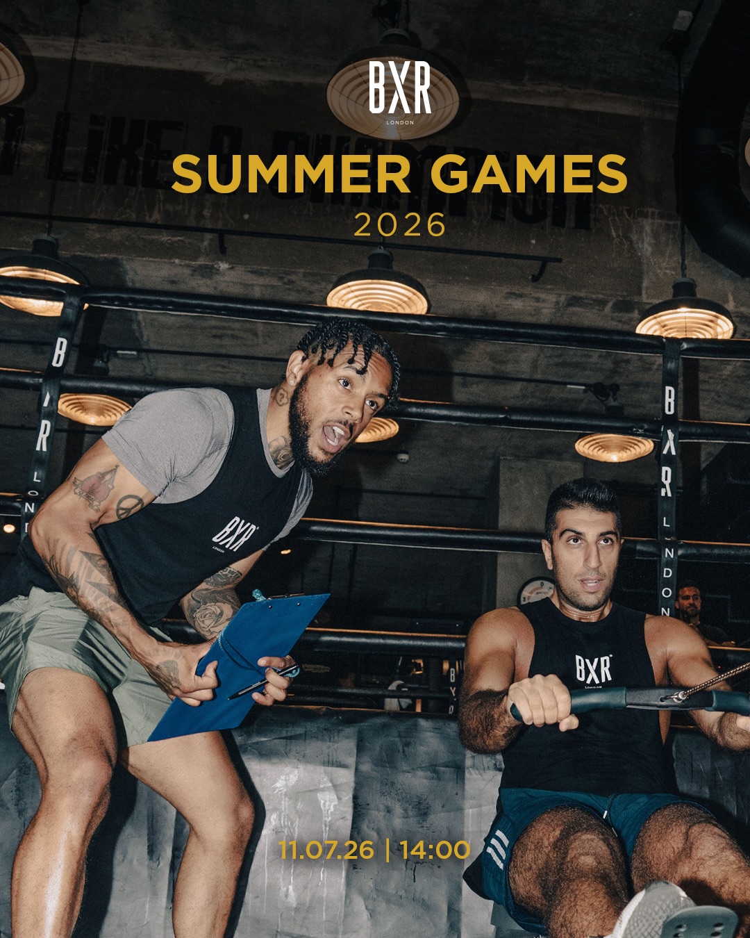 The BXR Summer Games are here.
An afternoon built around competition, community and performance.
Bring your team or en