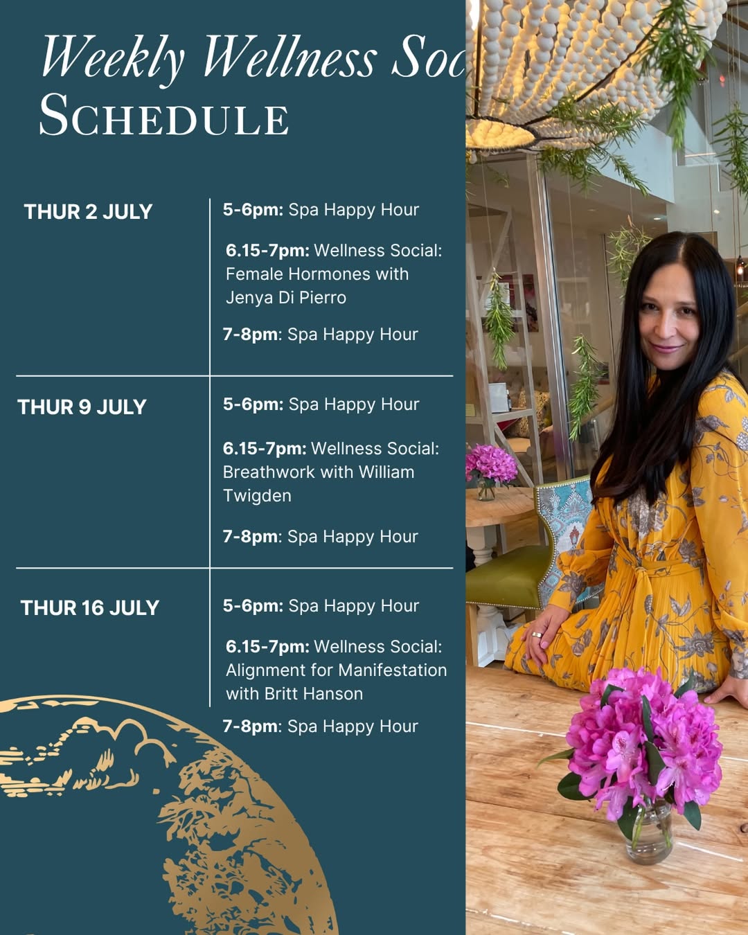 Join us this Thursday for another insightful Wellness Social with naturopath, herbalist and women’s health practitioner