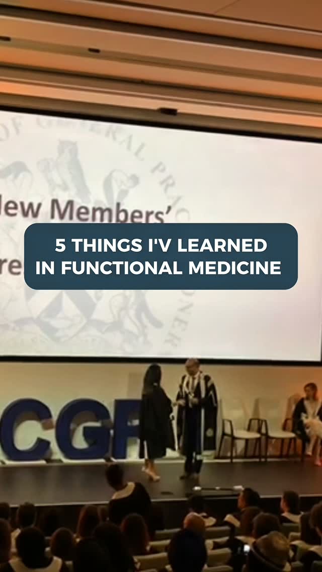 After years of practising medicine, these are some of the biggest truths Functional Medicine has taught me:

1️⃣ Symptom
