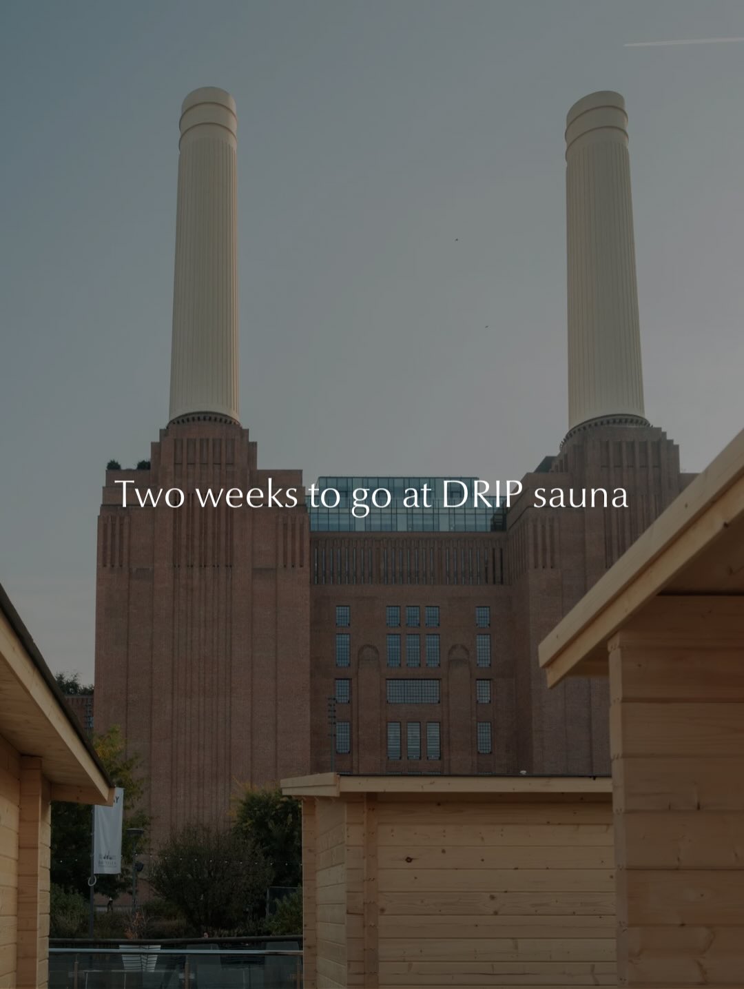 Last chance to try our DRIP sauna before our pop-up closes after 4th January.

Swipe for full opening hours over the nex