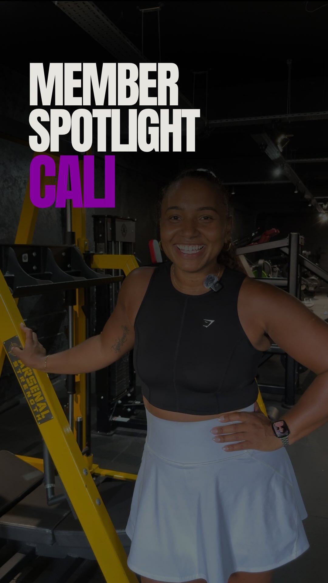 Meet Cali 💜✨

Cali has been with us from the beginning, making her one of our first members. As a PT herself, she knows 