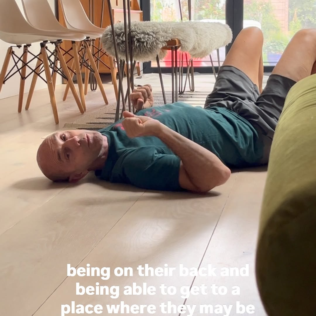 Sometimes we are going to fall and we’re going to find ourselves probably on our back a little bit discombobulated and p