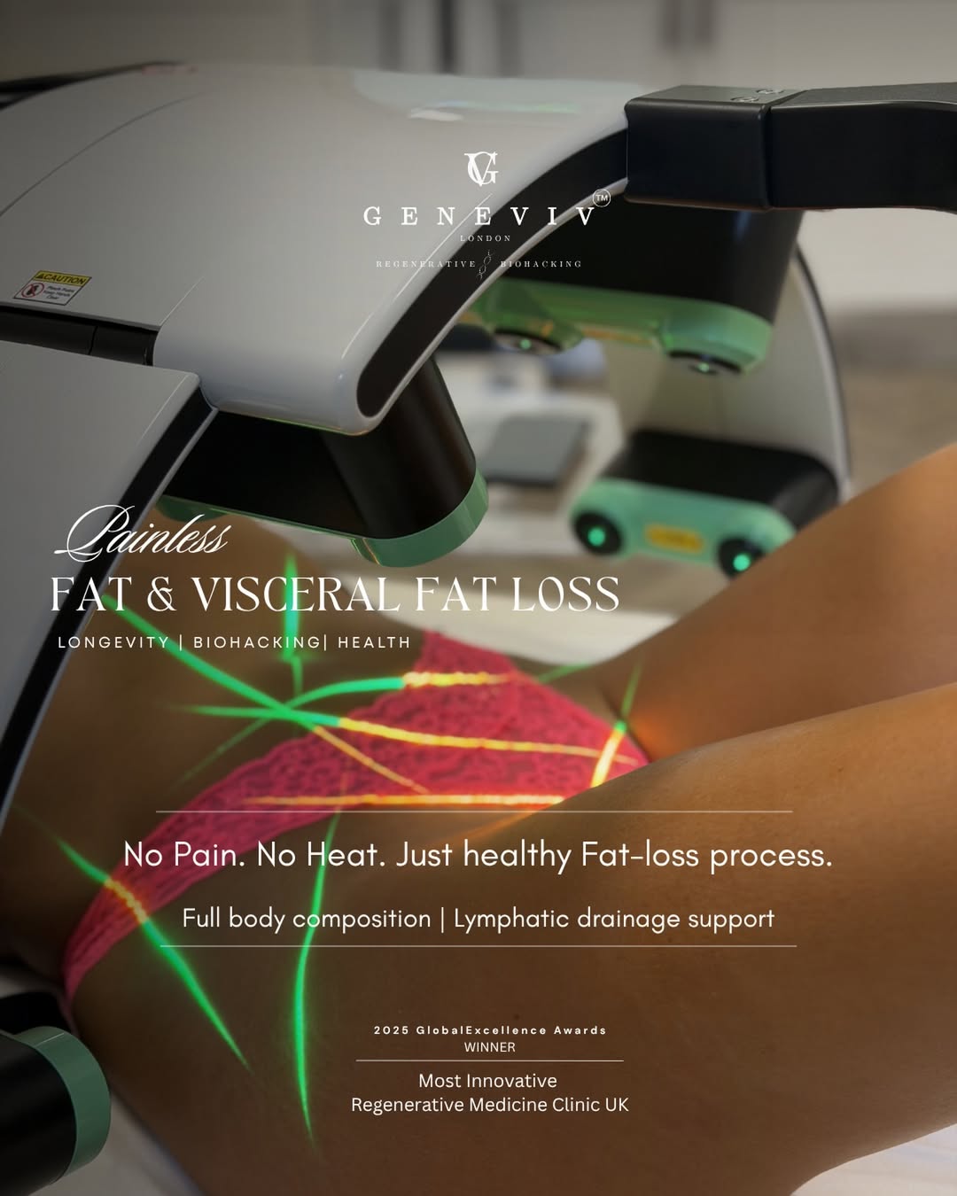 Clinically proven. Completely painless. Regeneratively powerful.🧬💚
Geneviv Clinic is proud to offer the Emerald Laser b