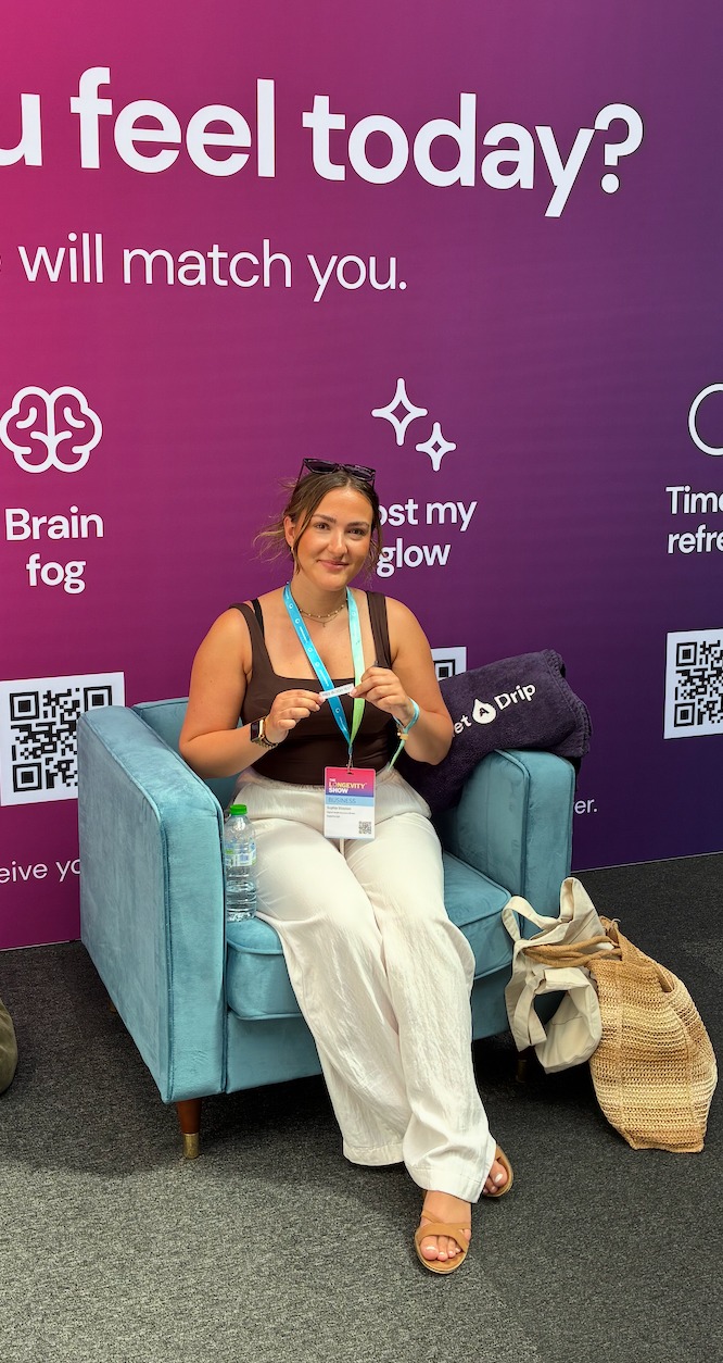 This was us at the @longevity_show, and we absolutely loved it ⚡
IV Drips, Vitamin Injections, Blood Tests and a whole l