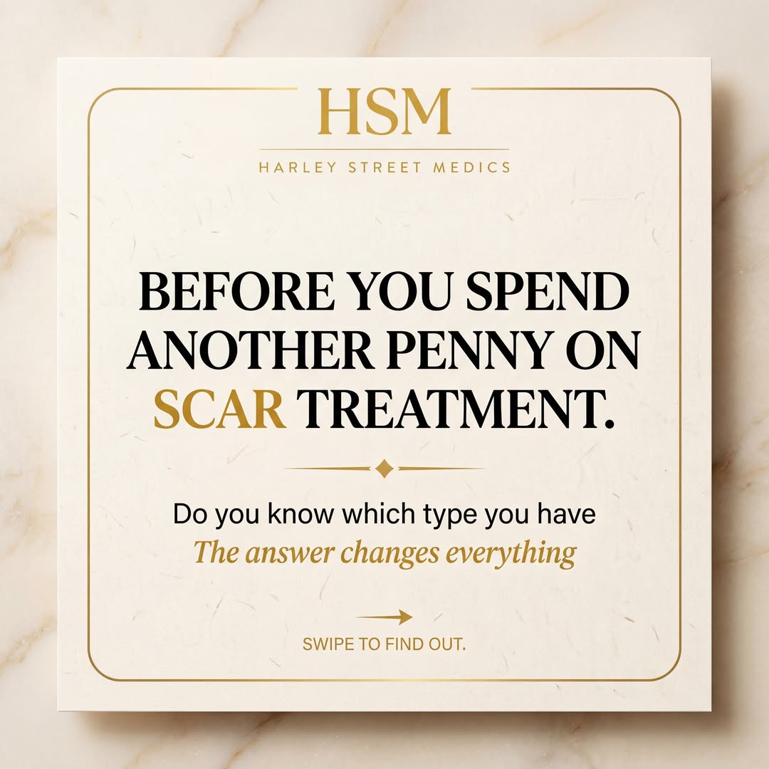 Before you spend another penny on scar treatment, do you know which type you have? 👇
Most people don't. And that's exac