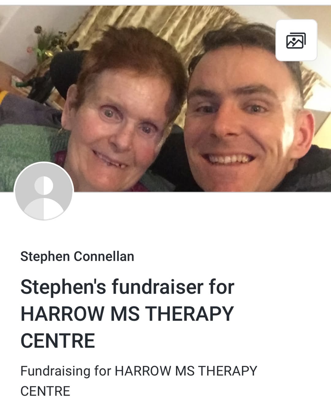 We are reaching out to share an inspiring story and ask for your support. Stephen Connellan, a dedicated supporter of th