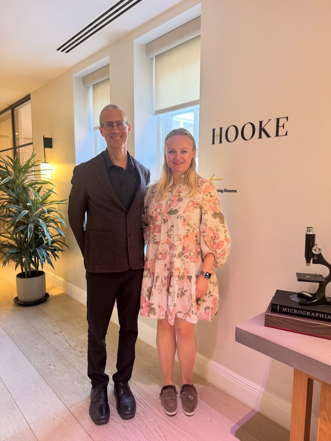 Wonderful visiting Hooke in London this week. The team could not have been more welcoming, and the tour was a genuine pl