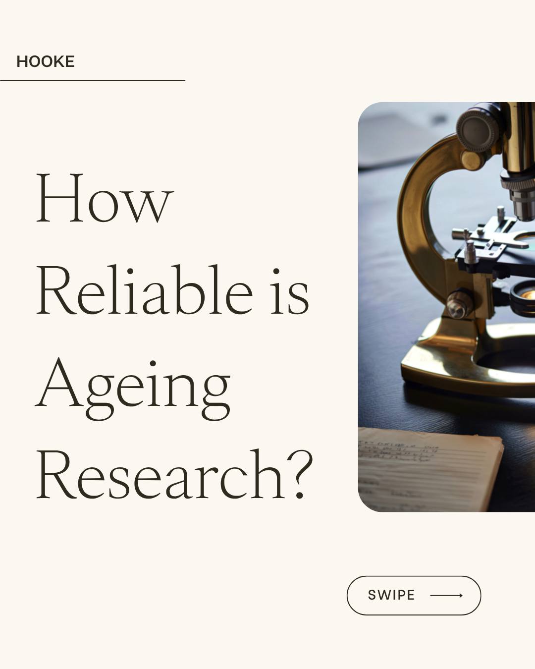 Why we read the evidence twice.
A new investigation has found that hundreds of ageing studies may have used the wrong an