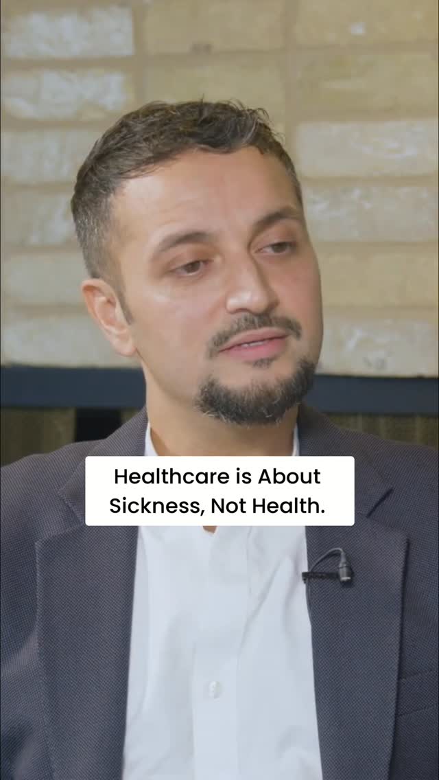 ⚡️Traditional healthcare isn’t designed for optimisation…
it’s designed for managing sickness.
Diagnose the problem.
Sl