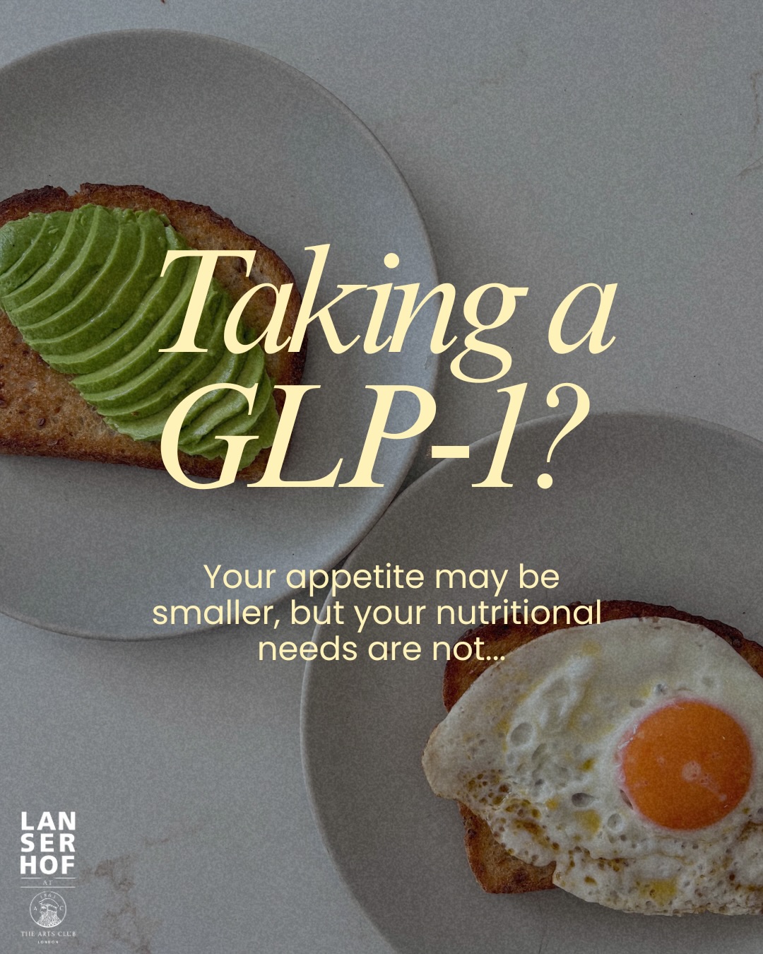 GLP-1s - Ozempic, Wegovy, Mounjaro, etc. - can be transformative for many people. But when your appetite drops, nutritio