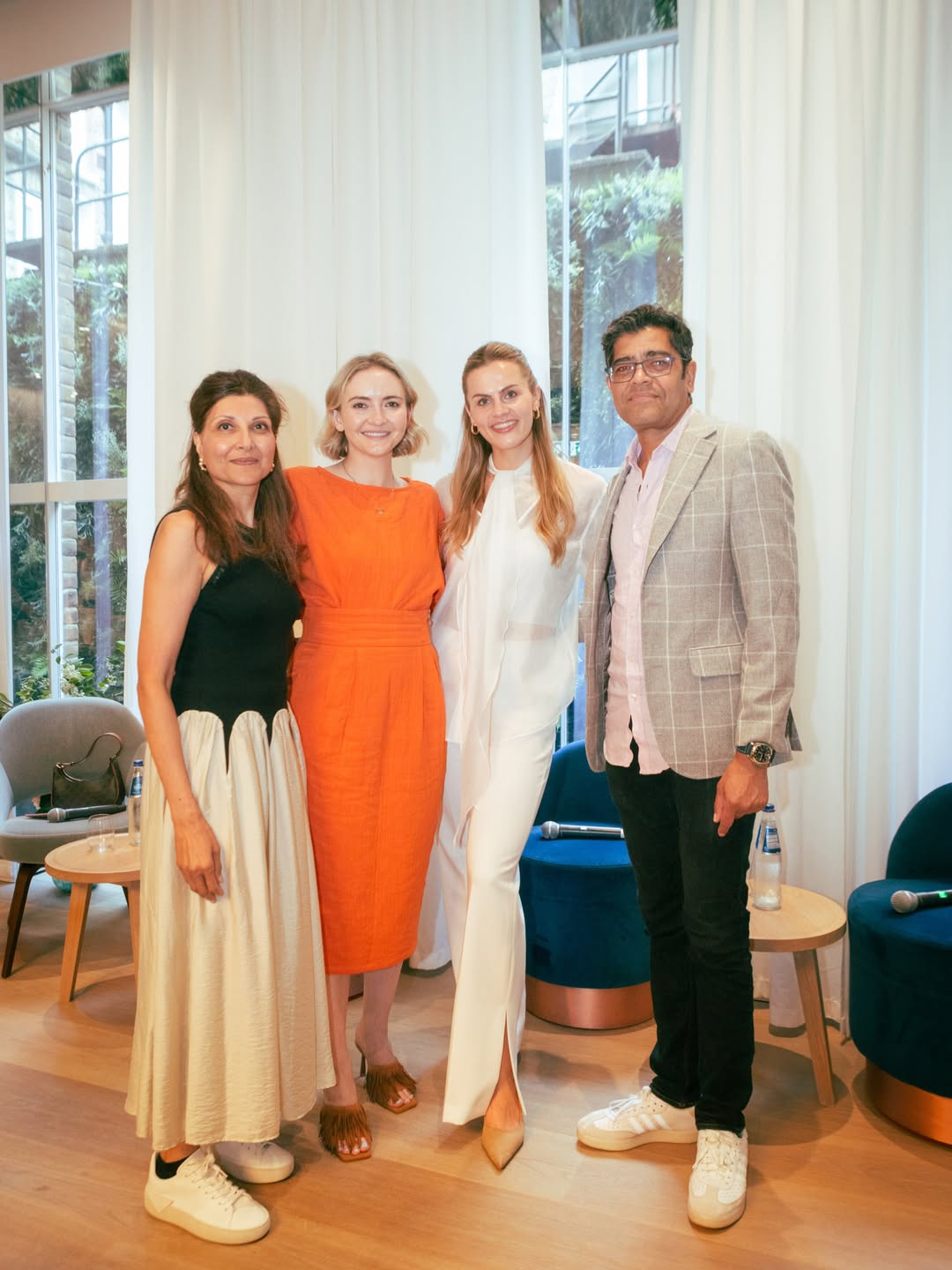 Here's to our panel from 'Redefining Weight Loss: What Healthy Looks Like' at @lanserhof at The Arts Club, including Ge