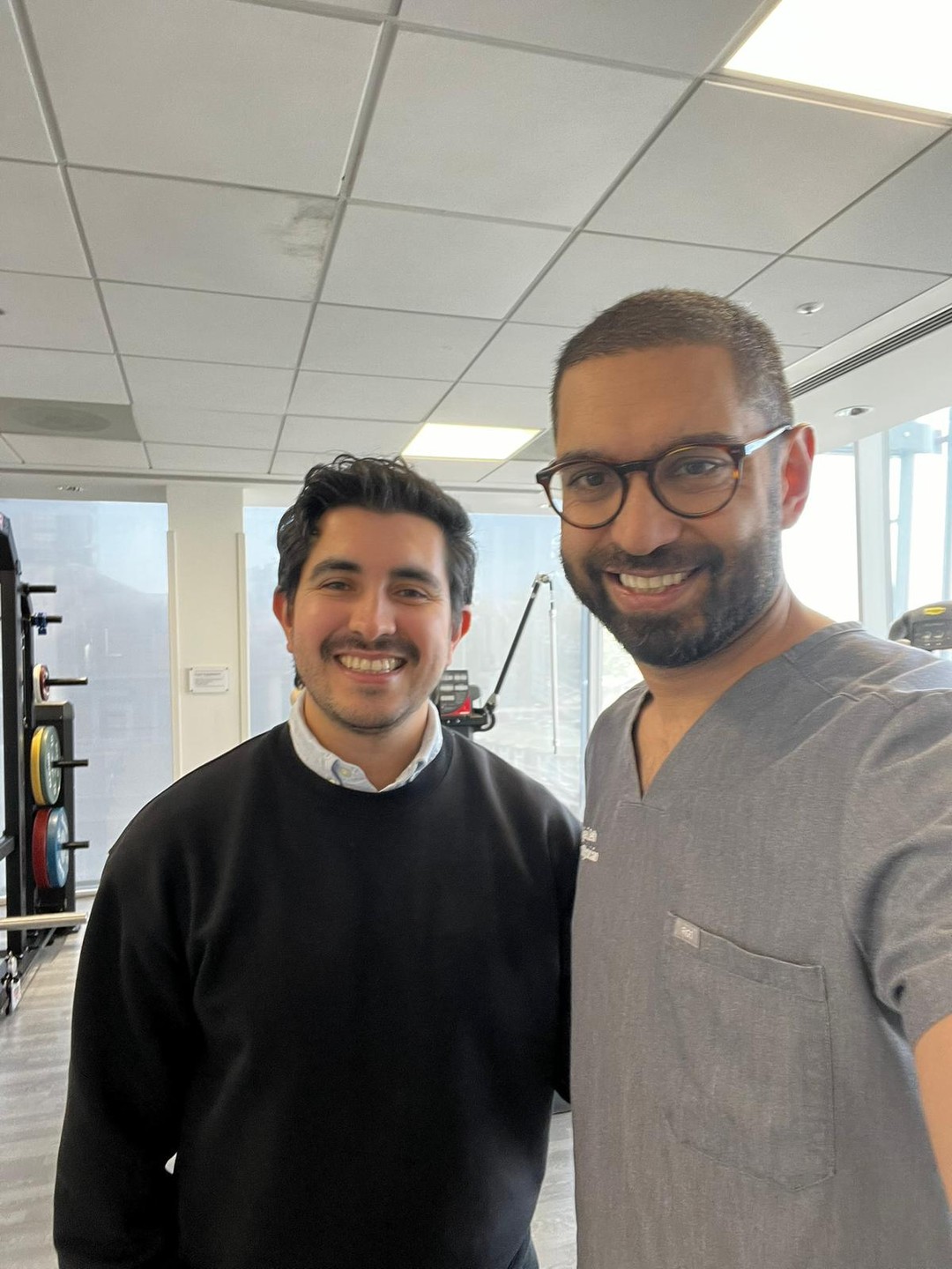 Great to welcome Jarryd from @tawiahphysio to the clinic for a shadowing visit 👋⠀
⠀
There's something really valuable ab