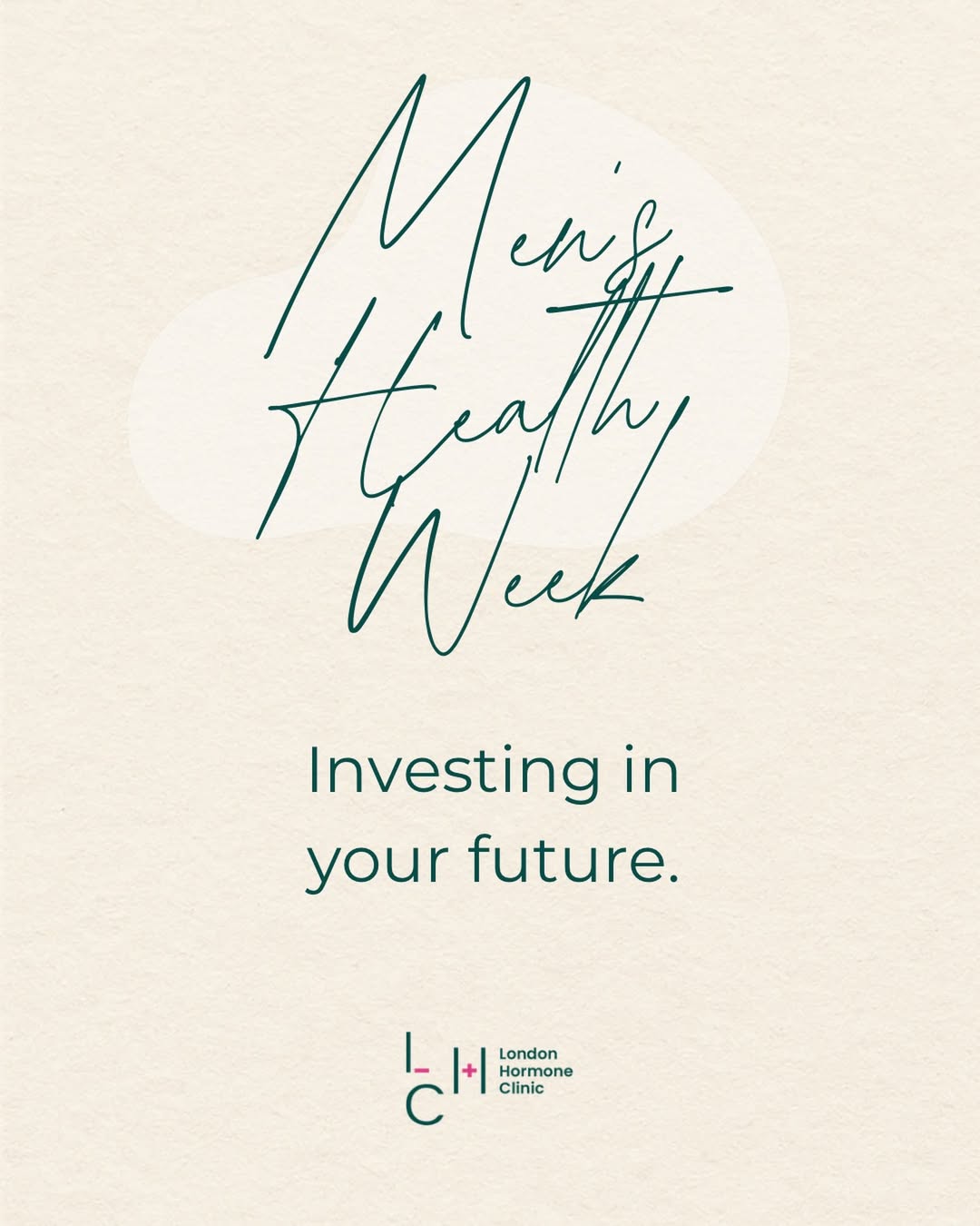 Men’s Health Week: investing in your future health.
Many serious health conditions develop gradually, often without obv