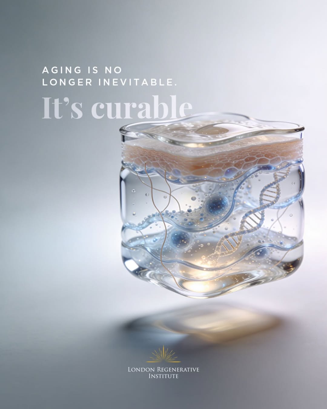 What if we told you that aging is a biological challenge we can solve?

As London Regenerative Institute, we are moving 