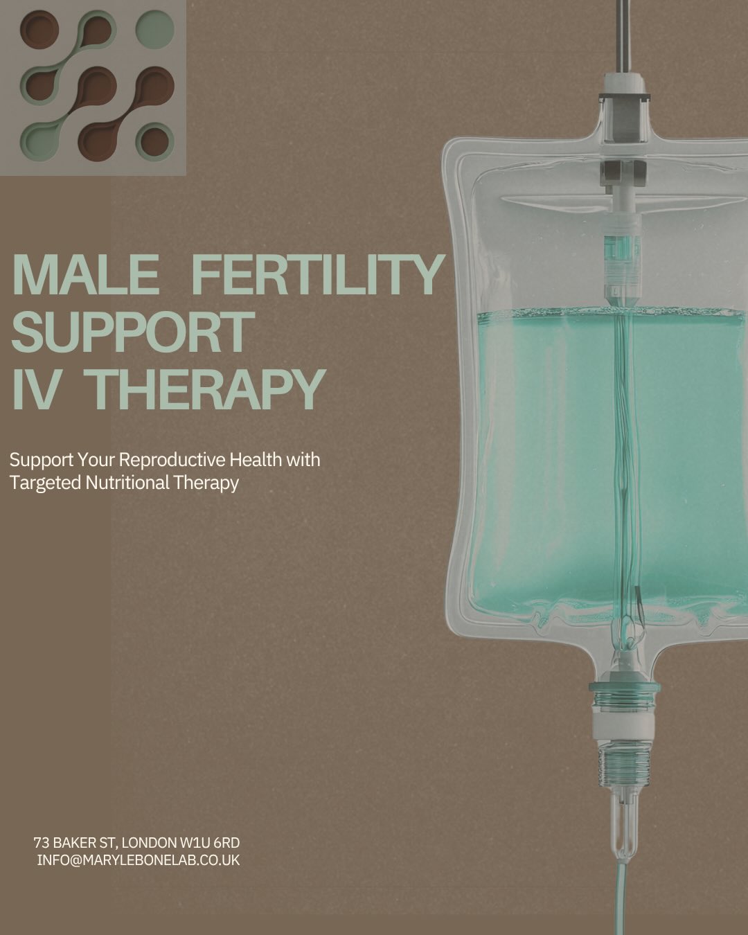 OUR NEW MALE FERTILITY IV✨✨✨

Boost your fertility journey with targeted IV therapy designed to support reproductive wel