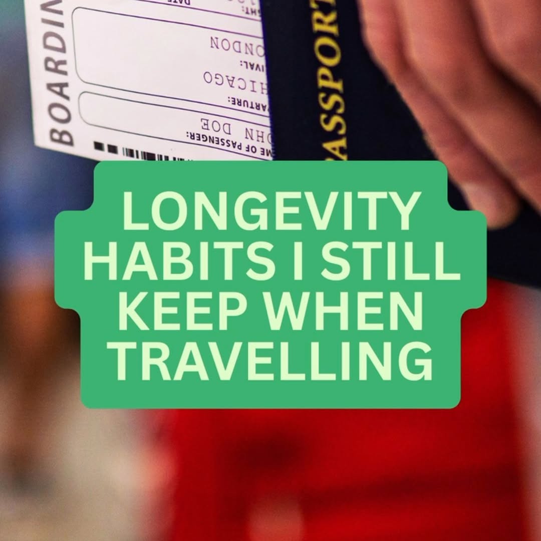 Save these for your next trip 🌍 #LongevityTips #HealthyTravels
