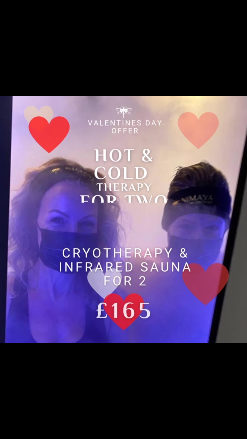 💐Skip the roses and chocolates this year. 🍫
This Valentine’s, it’s all about the experience!. 😍
❄️ Whole Body Cryother