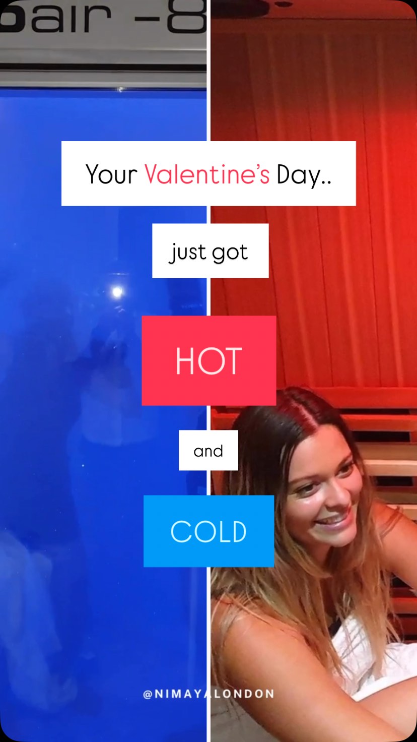 💐Skip the roses and chocolates this year. 🍫
This Valentine’s, it’s all about the experience!. 😍
❄️ Whole Body Cryother