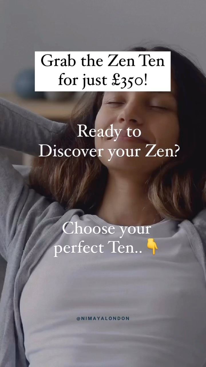🙌 Time is running out to grab YOUR perfect ZEN TEN treatments for just £350 - saving you £150!!
Choose your favourite 1