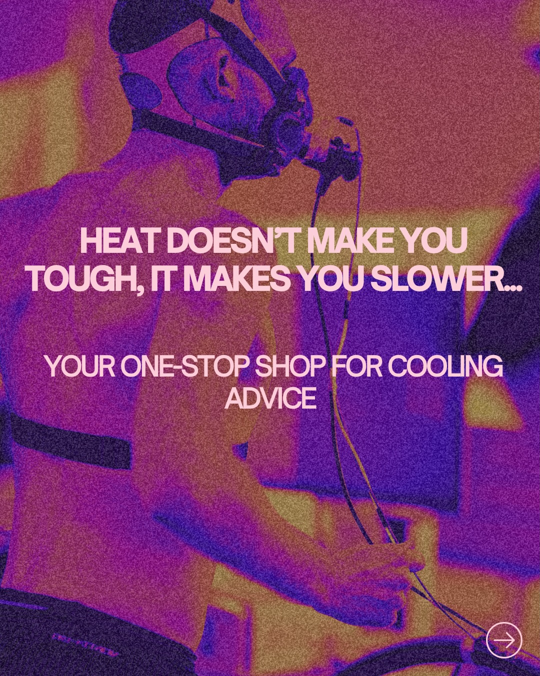 Time to cool off… 🧊
•
Your guide to cooling before & during training/racing
•
Best advice… if you haven’t prepared for