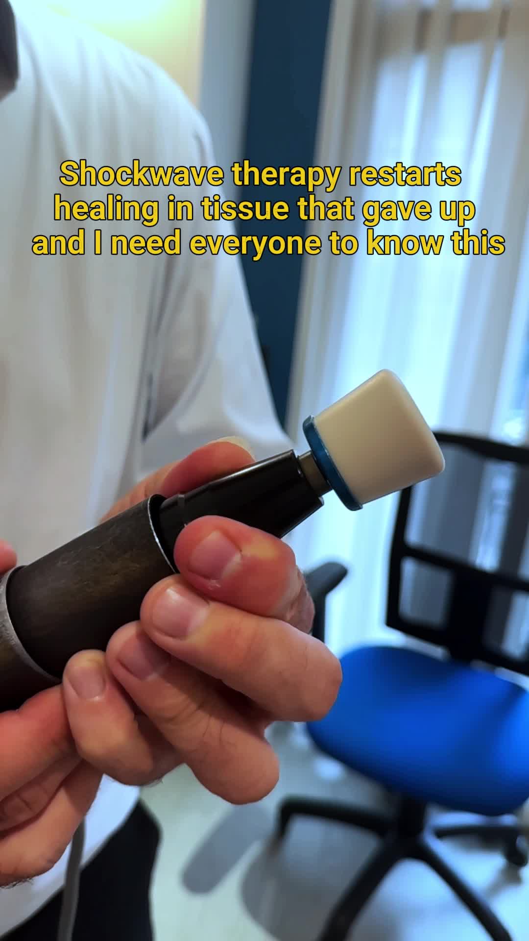 🚨 Some tissues just need a wake up call, and Shockwave Therapy is exactly that.
ㅤ
When an injury becomes chronic the bo