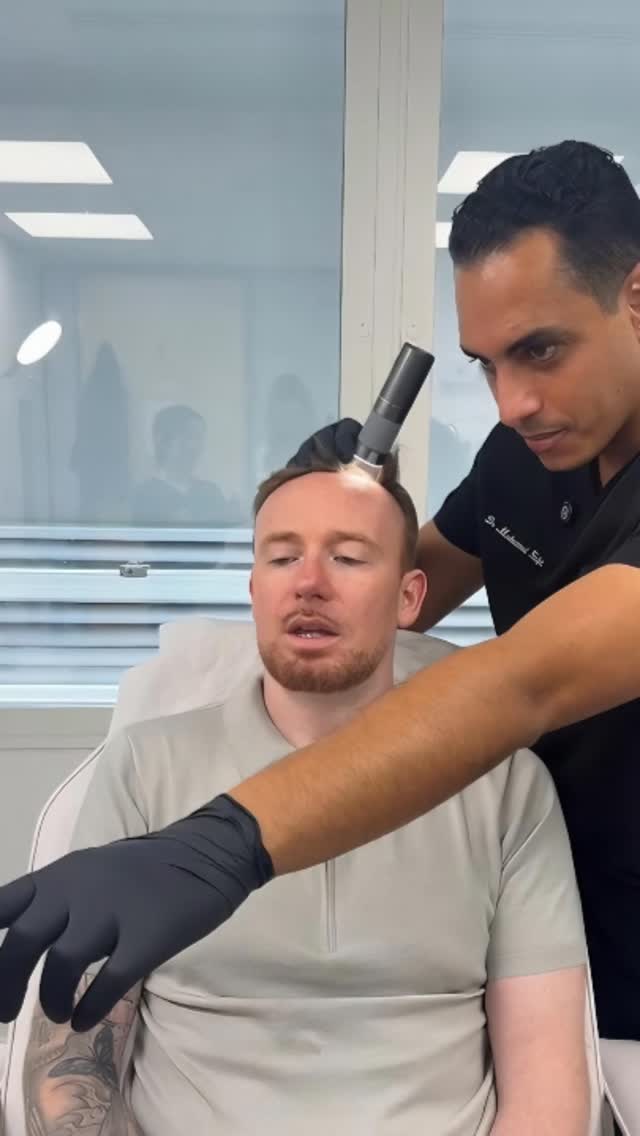 Hair transplant done… now protect the investment 👌
PRP helps support healthier, stronger hair growth and keeps your resu