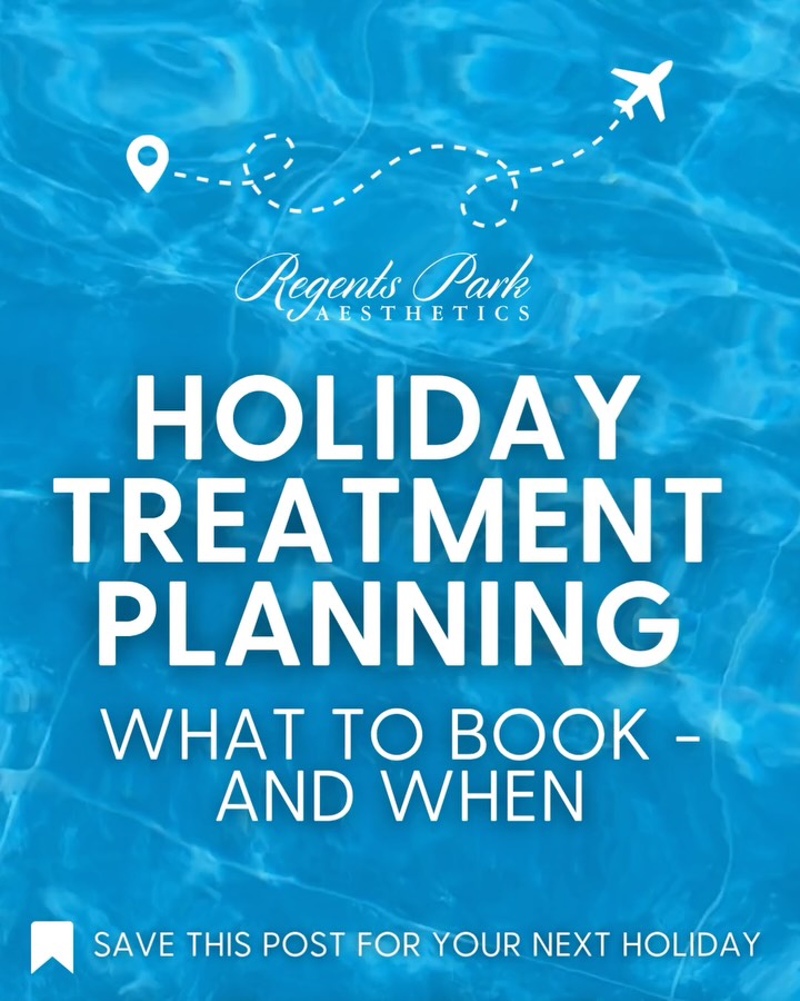 Going on holiday? Save this treatment timeline ✈️✨📆
Because the best holiday glow usually starts 𝒃𝒆𝒇𝒐𝒓𝒆 the flight…
☀️