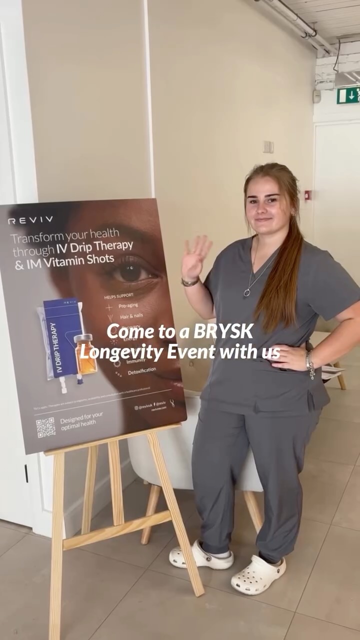Last Saturday, we collaborated with @wearebrysk on their Longevity Event.

The day brought together a mix of experts and