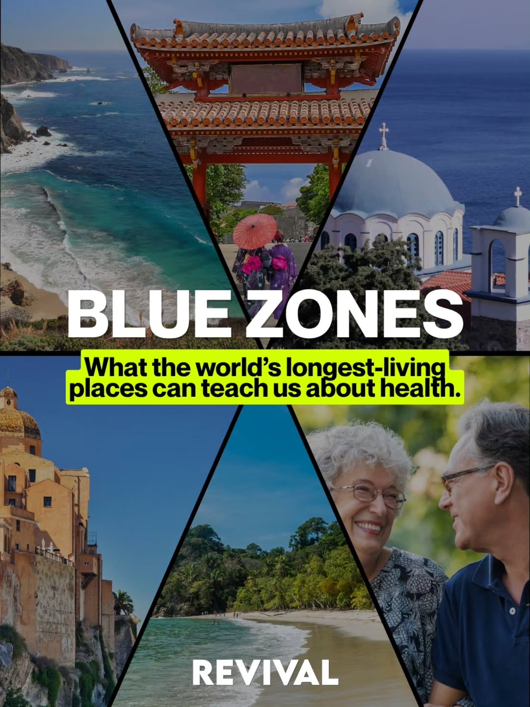 BLUE ZONES 🌍☺️
The longest-living places in the world don’t all eat the exact same food, train the same way, or live th