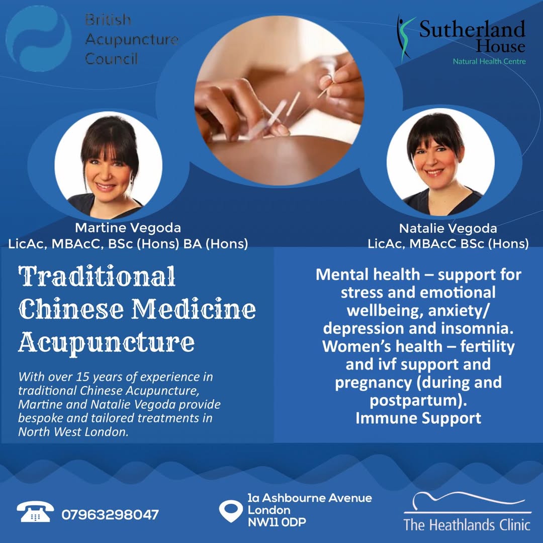 Traditional Chinese Acupuncture at Sutherland House