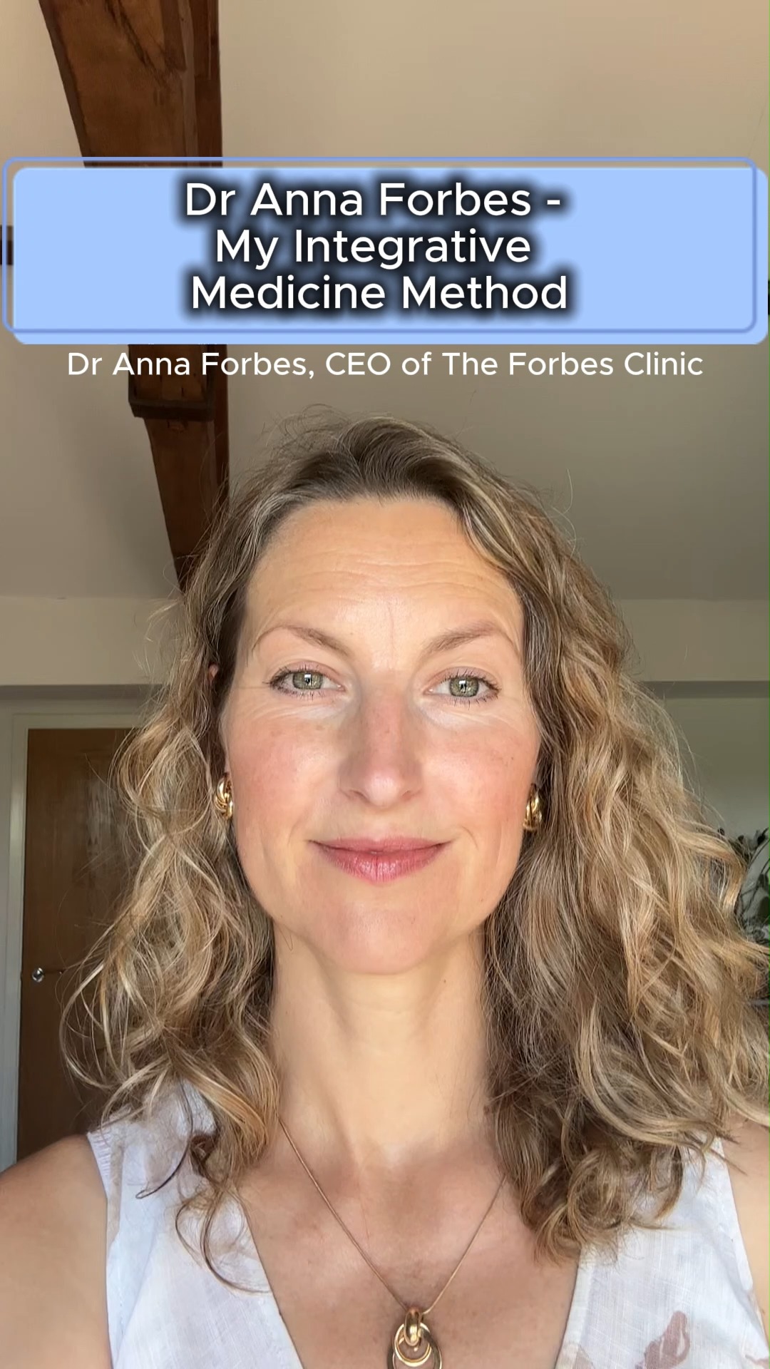 Dr Anna Forbes, Head of The Forbes Clinic, shares her complete Integrative Medicine method.
Book for half-price discover