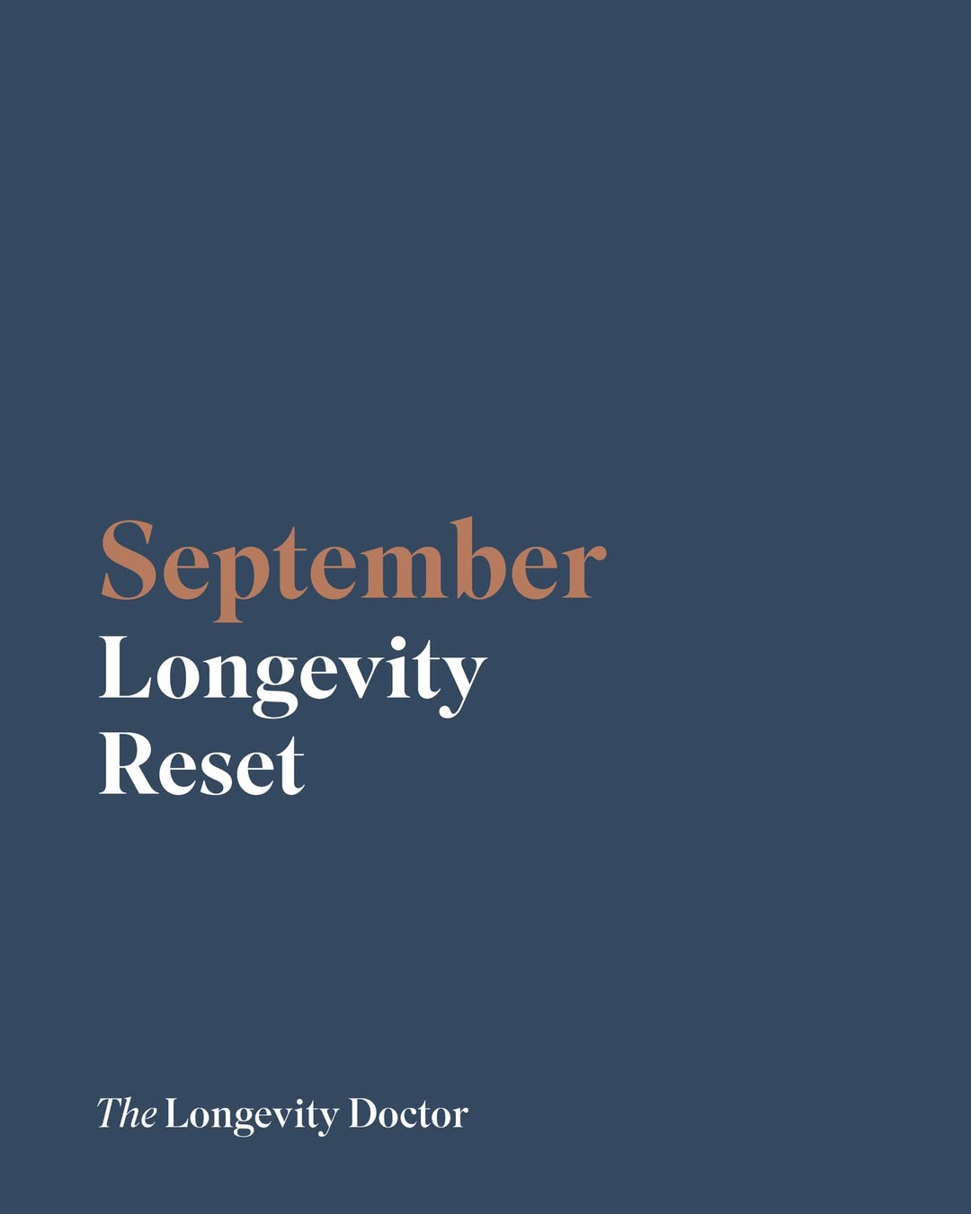 September marks a critical inflection point for longevity interventions. Aligning lifestyle adjustments with seasonal sh