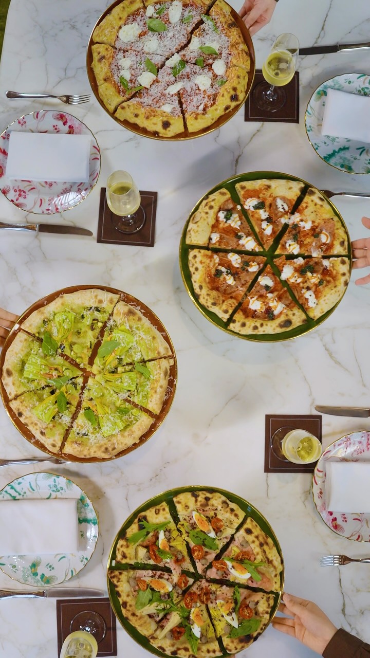 A celebration of L’Estate Italiana at Bvlgari Hotel Shanghai. With the Bund as its backdrop, Pizza Bar, Pier Daniele Se