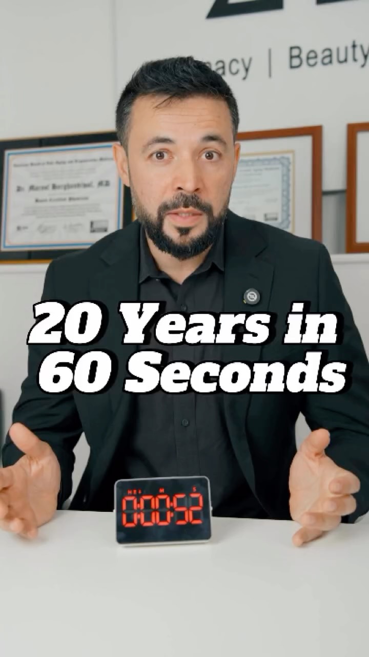 20 years of medical experience, summed up in 60 seconds. ⏱️ Dr. Yassine shares his medical advice that everyone should h